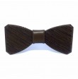 Wooden bow tie Clessidra