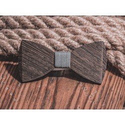 Wooden bow tie DERBY
