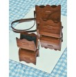 Wooden bag CASUAL WAVE