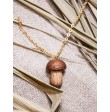 Necklace with mushroom